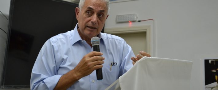 Entrevista com William Waack durante palestra organizada pelo Sipan ABC