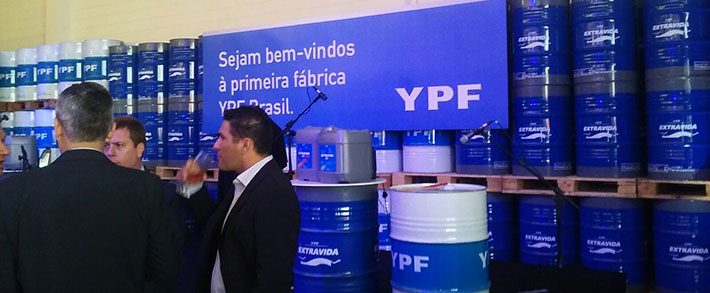 YPF INAUGURA FÁBRICA NO BRASIL