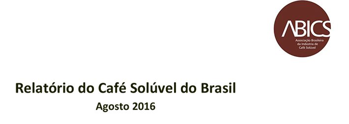 Relatório do Café Solúvel do Brasil